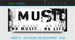 Desktop Screenshot of jjromeo.com