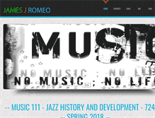 Tablet Screenshot of jjromeo.com